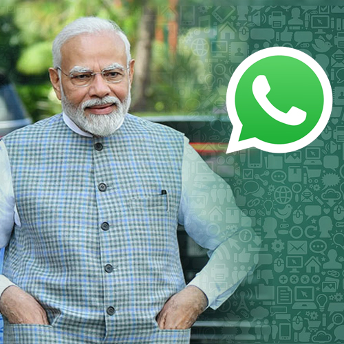 Narendra Modi joins the new WhatsApp Channels