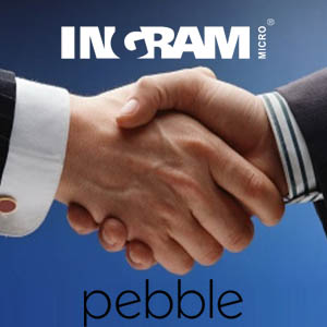 Pebble ties up with Ingram Micro