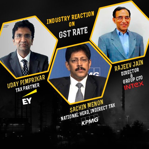 Industry reaction on GST rate