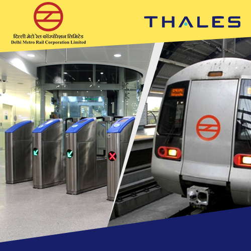 Thales delivers AFC systems in Delhi Metro