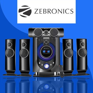 Zebronics launches “Whale” 5.1 Speakers at Rs.15,151/-