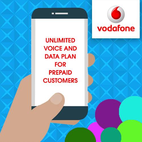 Vodafone announces unlimited voice and data plan for its prepaid customers