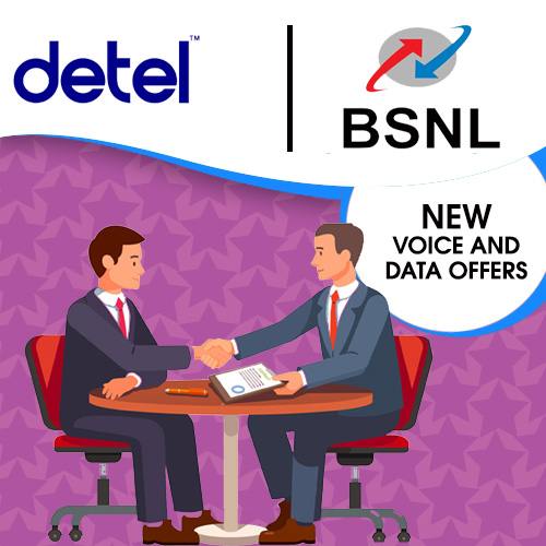 Detel collaborates with BSNL, announces new voice and data offers