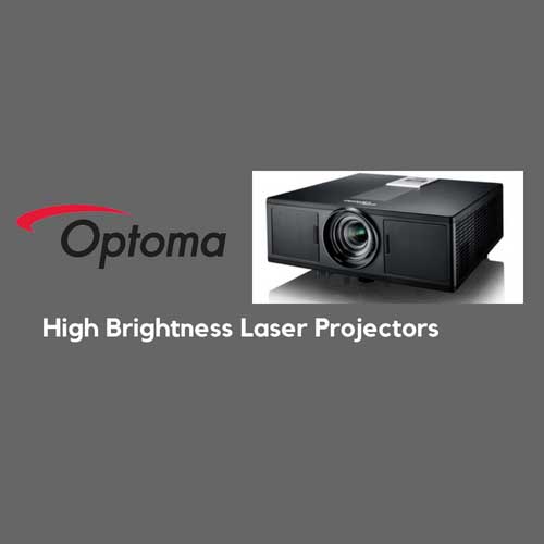 Optoma introduces a new line of high brightness Laser Projectors