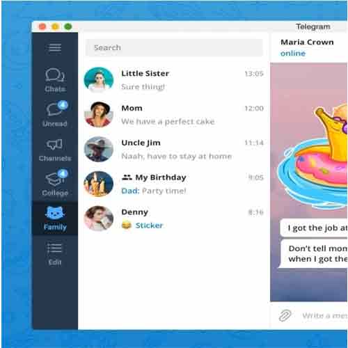 Telegram messenger adds Channel Stats in its new version