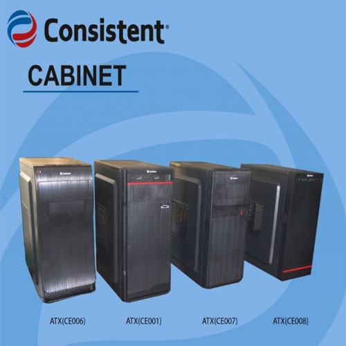 Consistent introduces Desktop ATX Tower Cabinets