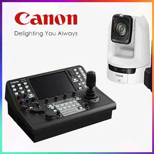 Canon India Introduces 4K Remote PTZ Camera Controller & 4K Indoor Remote PTZ Camera CR-N100