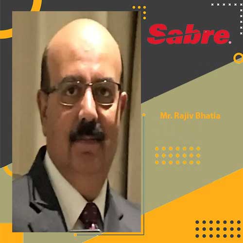 Sabre ropes in industry leader Rajiv Bhatia
