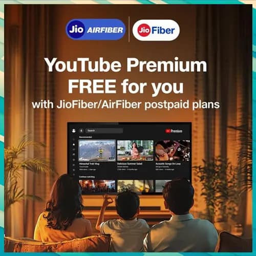 Reliance Jio bundles YouTube Premium on select plans for 2 years