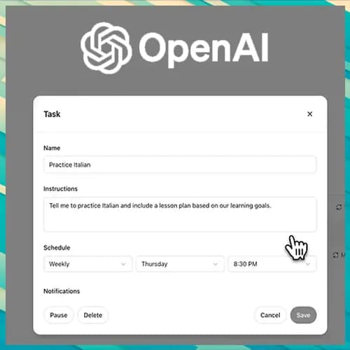 OpenAI launches new 'Tasks' feature in ChatGPT