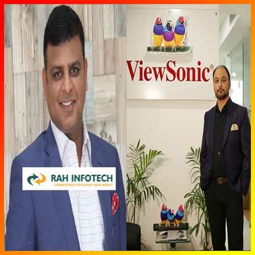 RAH Infotech partners with ViewSonic to expand visual tech solutions in India