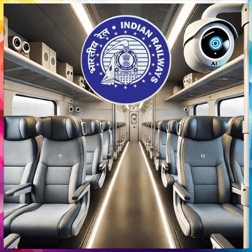 Indian Railways to Install AI-Ready CCTV Cameras in All Coaches and Locomotives