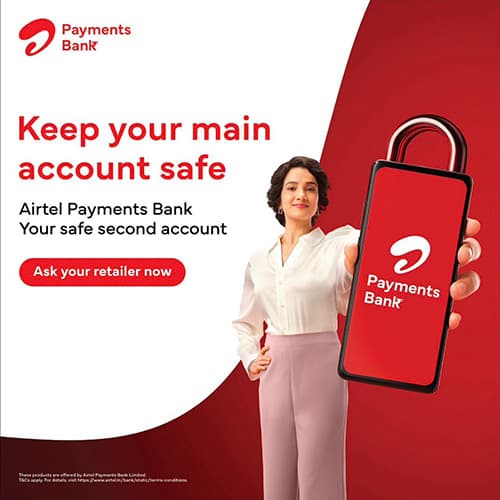 Airtel Payments Bank Launches Safe Second Account to Strengthen Secure Digital Payments in India
