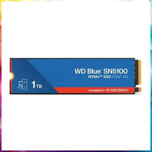 Sandiskâ€™s WD Blue SN5100 NVMe SSD now available in India