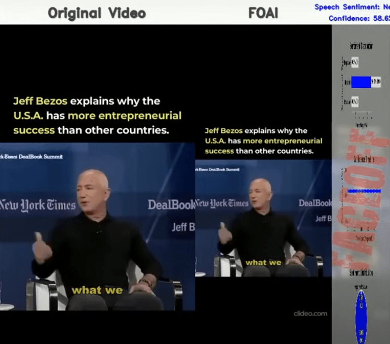 Jeff Bezos on US Entrepreneurial Success