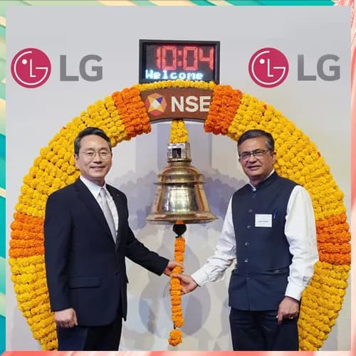 LG Electronics India announces its listing on NSE