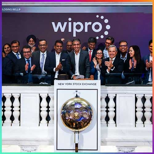 Wipro Rings Closing Bell at NYSE to Mark 25 Years and AI Pivot