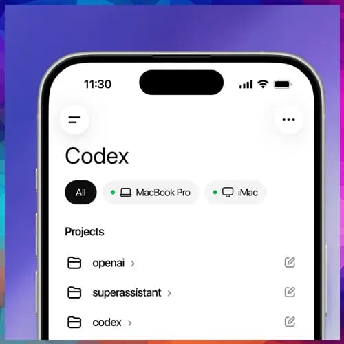 OpenAI brings Codex AI coding assistant to ChatGPT mobile app