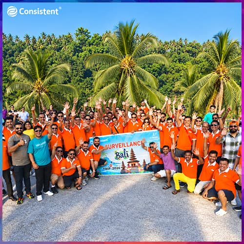 Consistent Infosystems concludes its Surveillance Bali trip with 150+ top partners