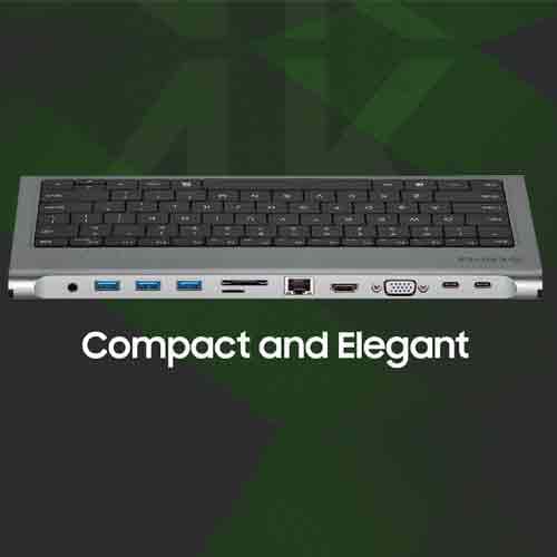 Cadyce Brings In Usb Type-c Keyboard And Docking Station - CA-KBDS