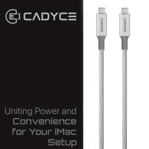 CADYCE introduces USB4 USB-C to USB-C Cable - CA-U4C2C(0.8m)Â