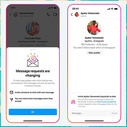 Instagram users won't be able to send images, videos to people they don't follow