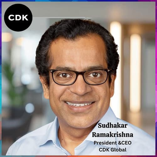 CDK Global names Indian-origin Sudhakar Ramakrishna as President & CEO