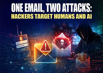 One Email, Two Attacks: Hackers Target Humans and AI