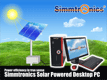 Simmtronics launches Solar Power-operated Desktop PC