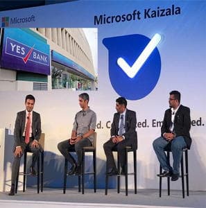 Microsoft powers YES BANK with Kaizala to enhance Employeeâ€™s Productivity