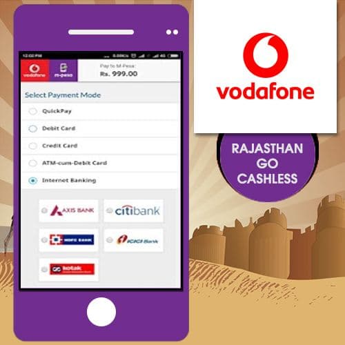 Vodafone M- Pesa helping rural Rajasthan go Cashless