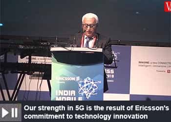 Nunzio Mirtillo, Sr. VP and Head of Market Area South East Asia, Oceania & India, Ericsson at India Mobile Congress 2019