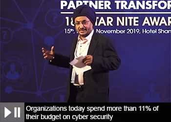 Harsh Marwah, Chief Growth Officer - iValue InfoSolutions at 18th Star Nite Awards 2019