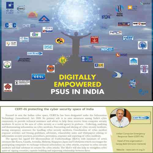 CERT-IN protecting the cyber security space of India Indian Computer Emergency Response Team (CERT-IN)