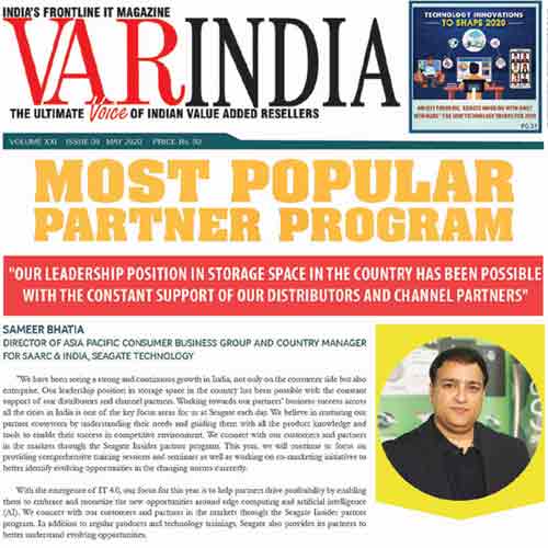 "Our leadership position in storage space in the country has been possible with the constant support of our distributors and channel partners"
