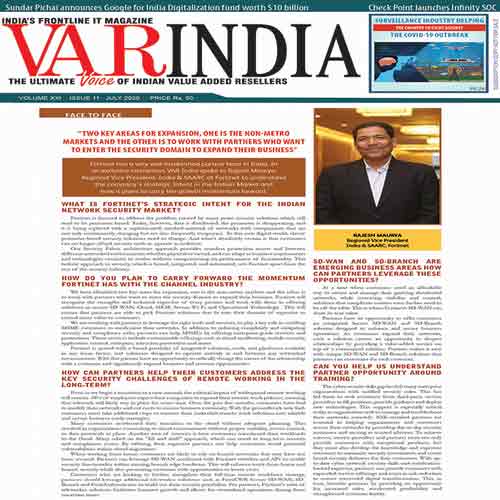 "Two key areas for expansion, one is the non-metro markets and the other is to work with partners who want to enter the security domain to expand their business"