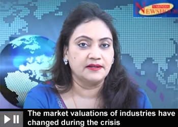The market valuations of industries have changed during the crisis