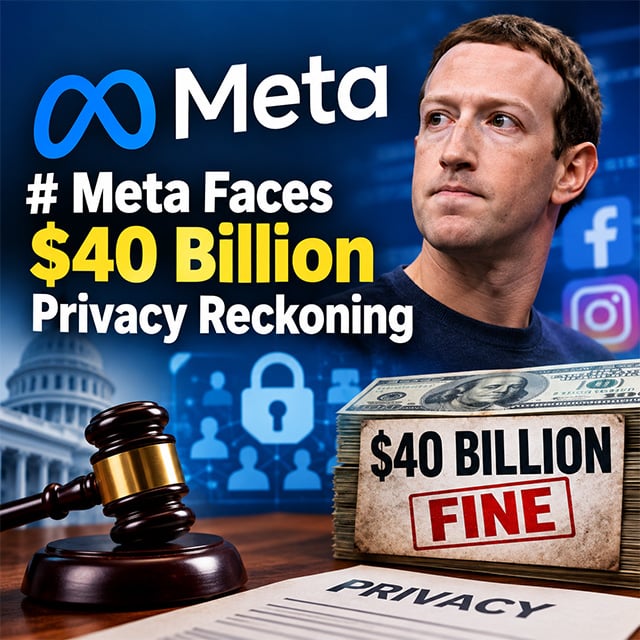 Meta Faces $40 Billion Privacy Reckoning