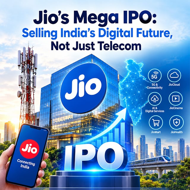 Jio’s Mega IPO: Selling India’s Digital Future, Not Just Telecom