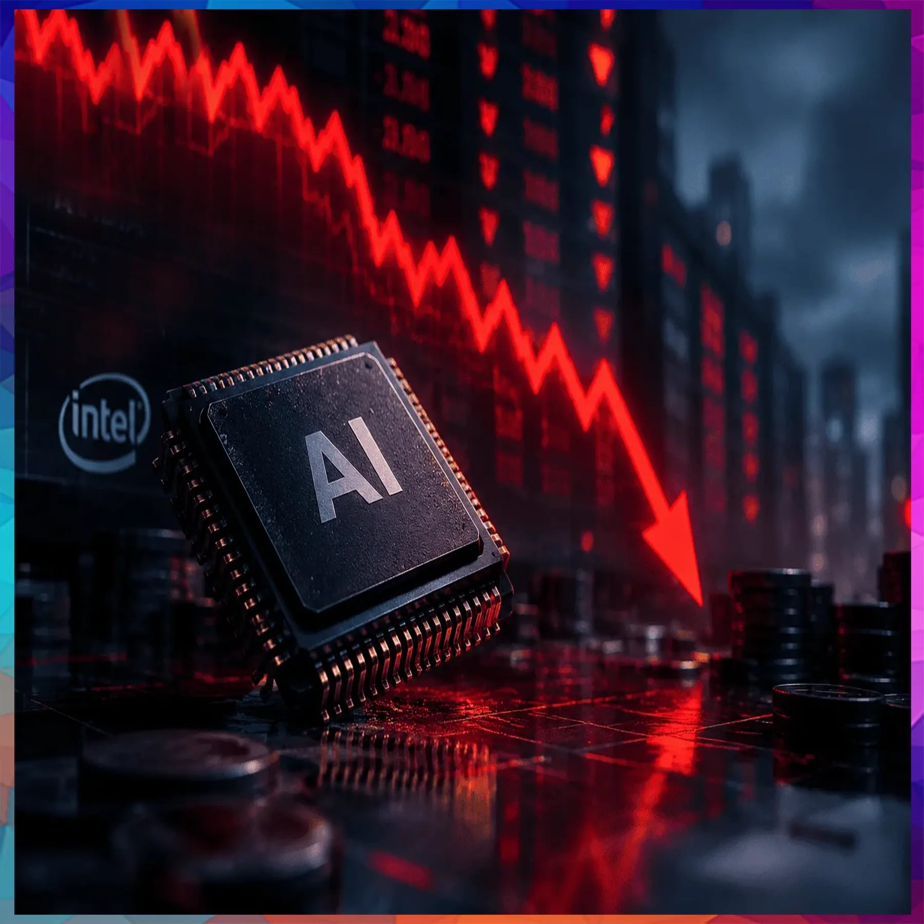 Intel Loses 29% as AI Boom Turns Against Chipmakers