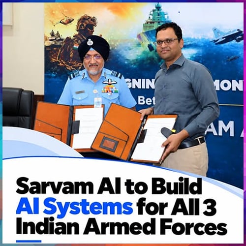 Sarvam to build AI tools for all three armed forces under five-year defence MoU
