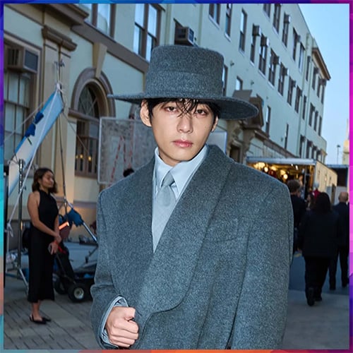 V Shines at Vogue World