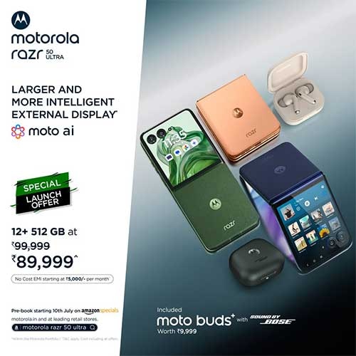 Motorola launches razr 50 ultra