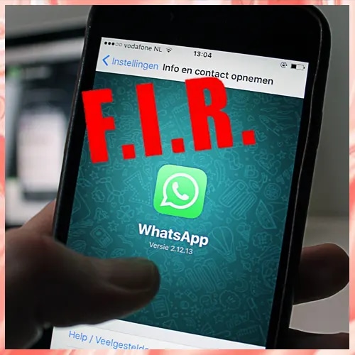 FIR filed against WhatsApp officials for not cooperating in a probe