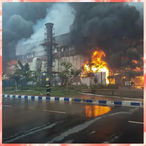 Indian authorities to investigate fire that broke out at Tata plant