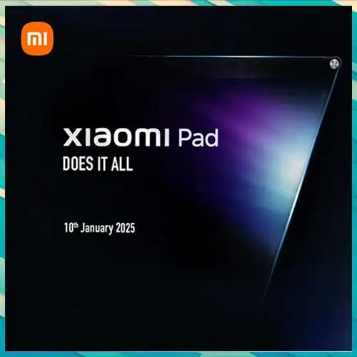 January 10 to witness launch of Xiaomi Pad 7