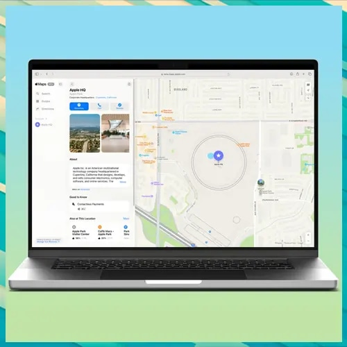 Apple Maps Introduces ‘Look Around’ Feature on the Web