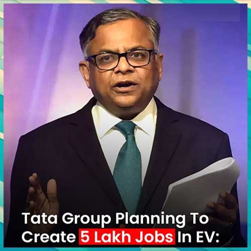 Tata Group Plans 5 Lakh Jobs, 5years
