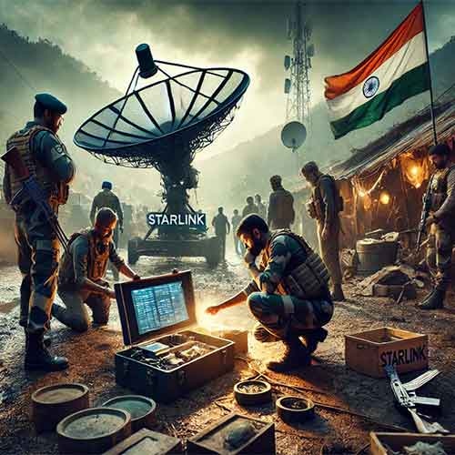 Indian Authorities Probe Starlink's Role in Smuggling and Insurgency