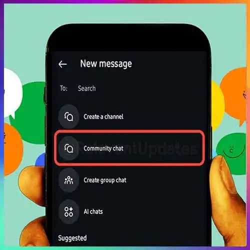 Instagram testing a “community chat†feature